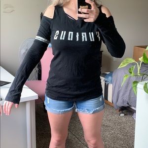 Fast and Furious by Affliction cold shoulder top